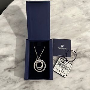 Let it Rain Blue Swarovski Pendant